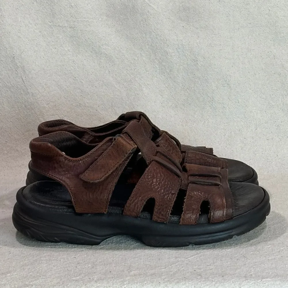 GBX Leather Sandals Mens Size 11M
